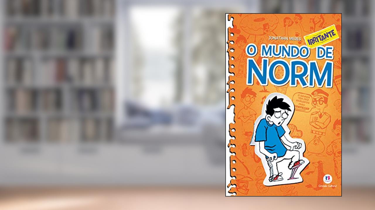 Capa de O mundo Norm - O mundo irritante de Norm - Livro 2, do autor Jonathan Meres