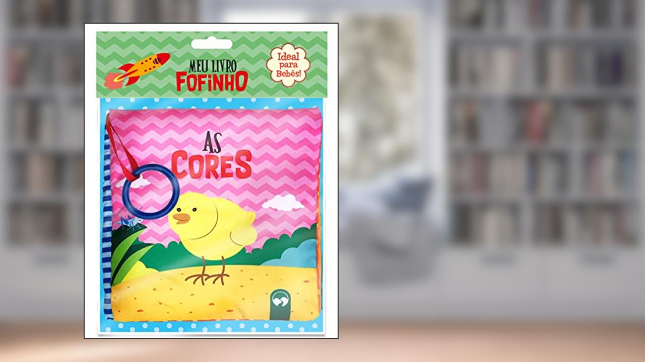 Capa de V.LETRAS Meu Livro Fofinho - As Cores V.Letras Multicor, do autor Vários Autores