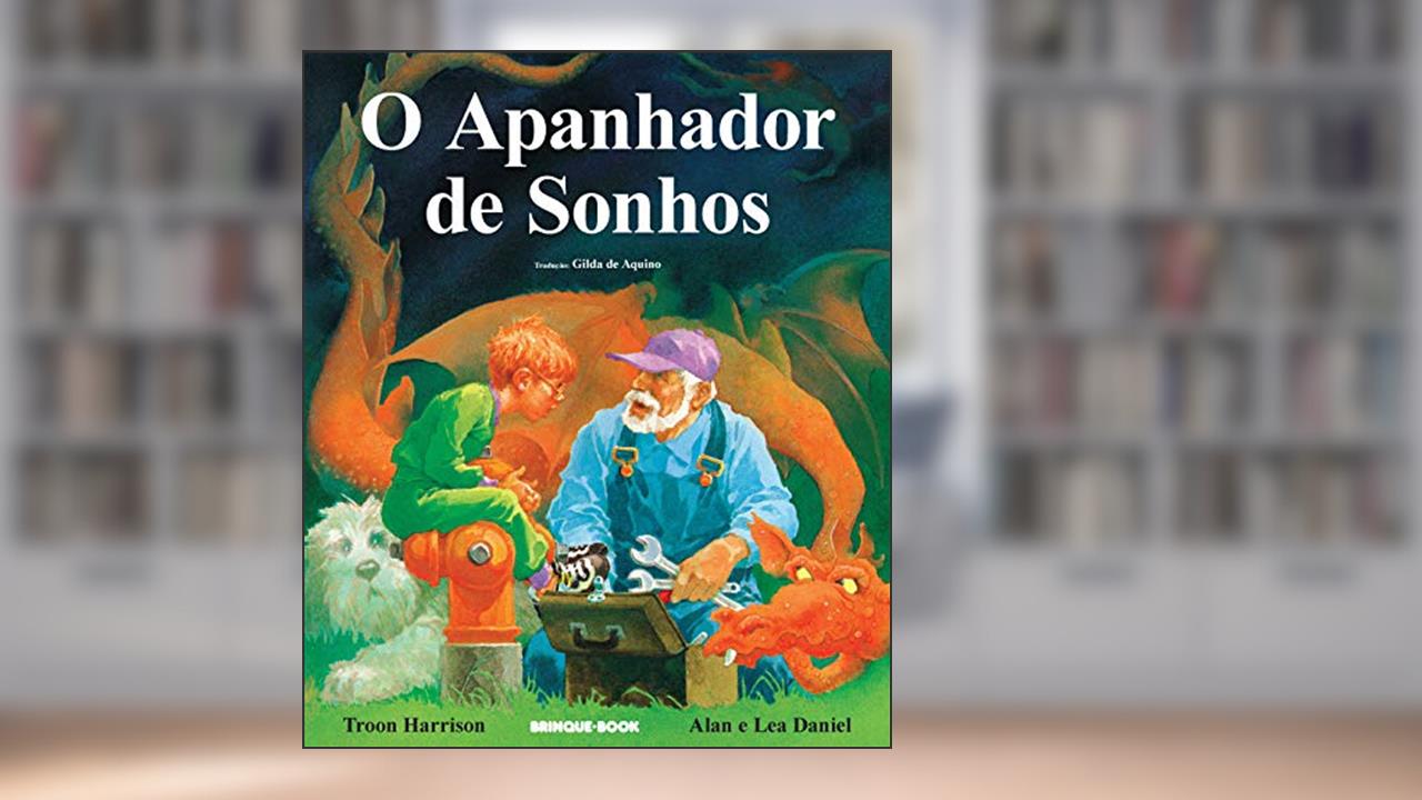Capa de O apanhador de sonhos, do autor Troon Harrison