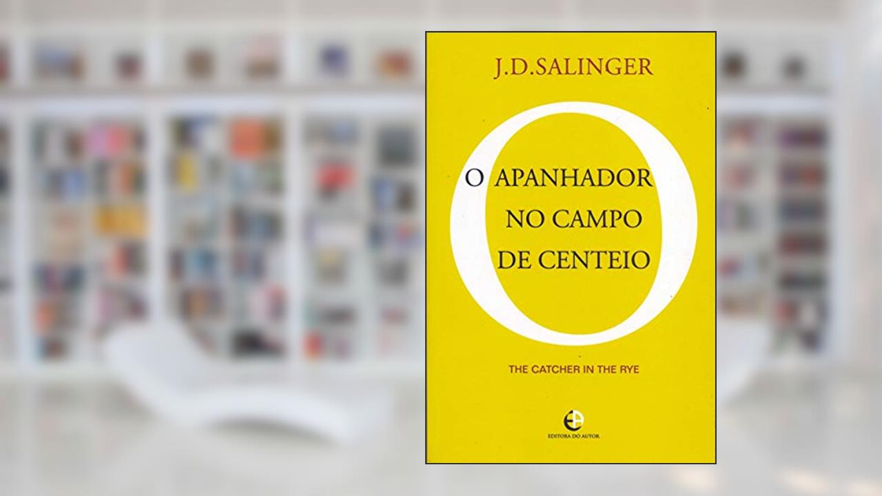 Capa de O Apanhador no Campo de Centeio, do autor J. D. Salinger