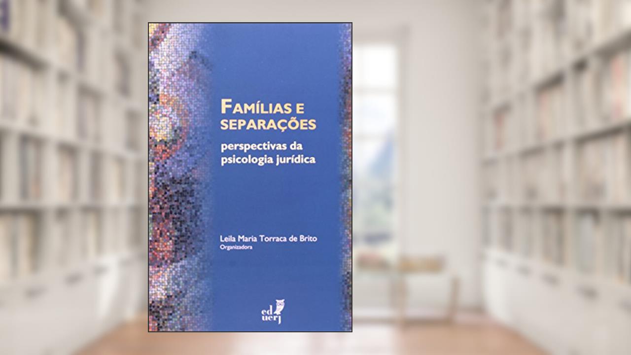 Capa de Famílias e Separações. Perspectivas da Psicologia Jurídica, do autor Leila Maria Torraca de Brito