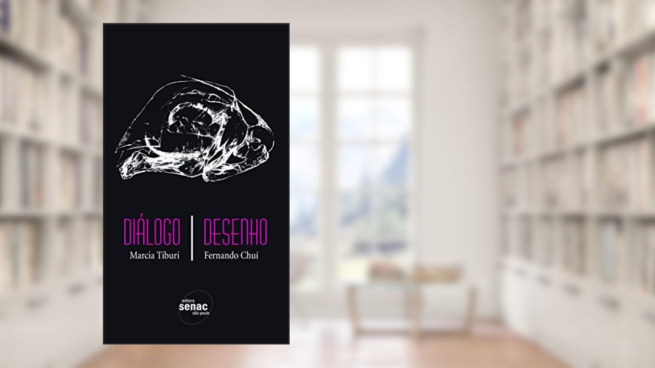 Capa de Dialogo / Desenho, do autor Marcia Tiburi; Fernando Chuí