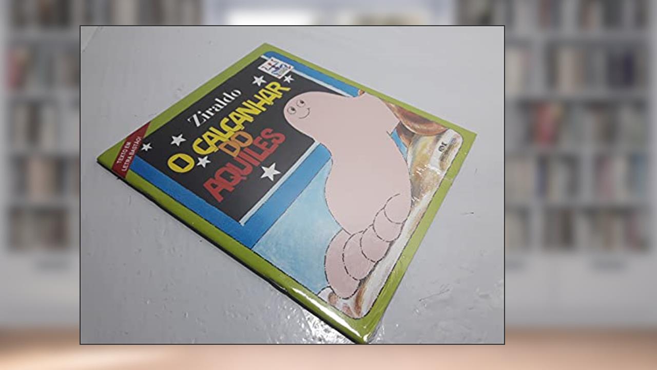 Capa de O Calcanhar do Aquiles, do autor Ziraldo Alves Pinto