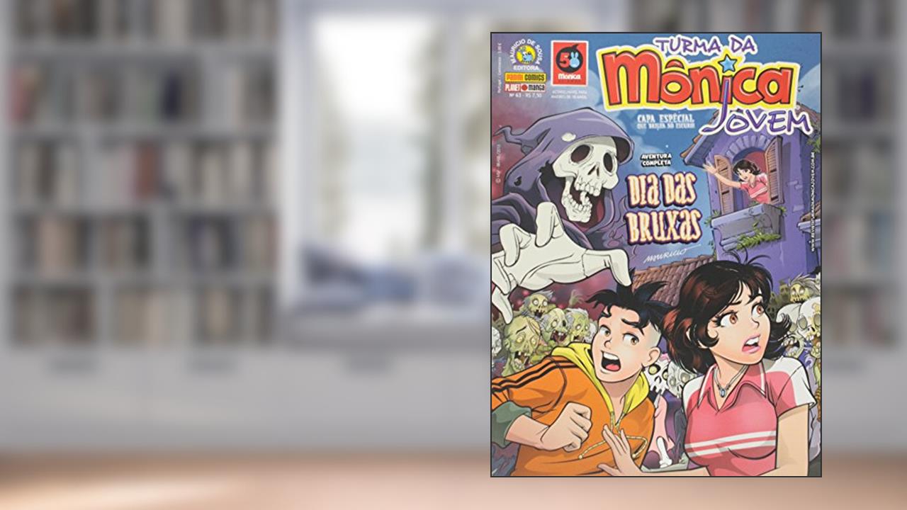 Capa de Turma da Mônica Jovem. Mangá - Volume 63, do autor Mauricio de Sousa