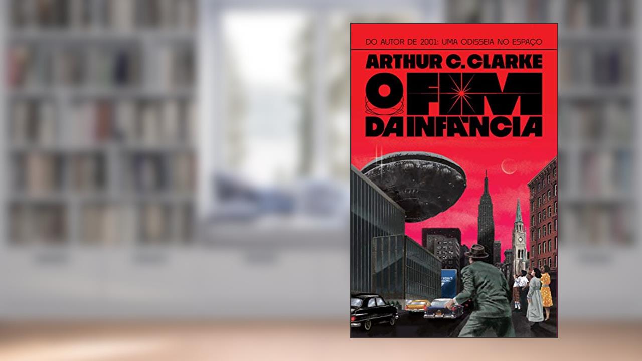 Capa de O Fim da Infância, do autor Arthur C. Clarke