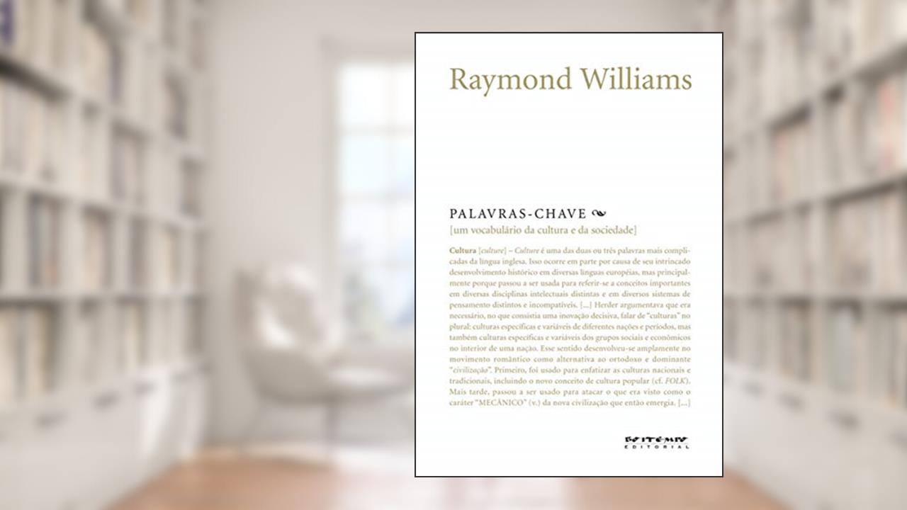 Capa de Palavras-chave: um Vocabulário de Cultura e Sociedade, do autor Raymond Williams