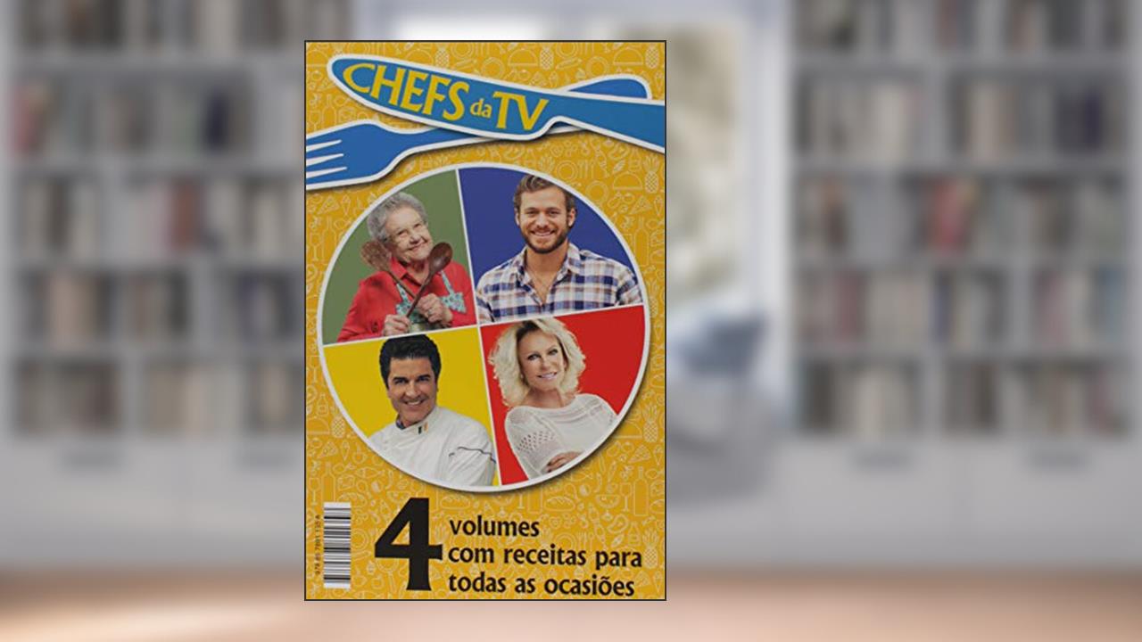 Capa de Coleção Chefs da tv, do autor Ana Maria Braga; Dalton Rangel; Edu Guedes; Palmirinha Onofre