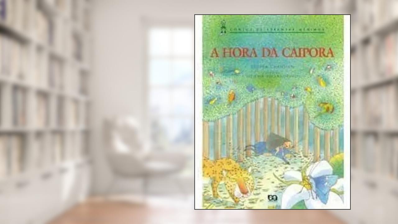 Capa de A Hora da Caipora - Coleção Contos de Espantar Meninos, do autor Regina Chamlian