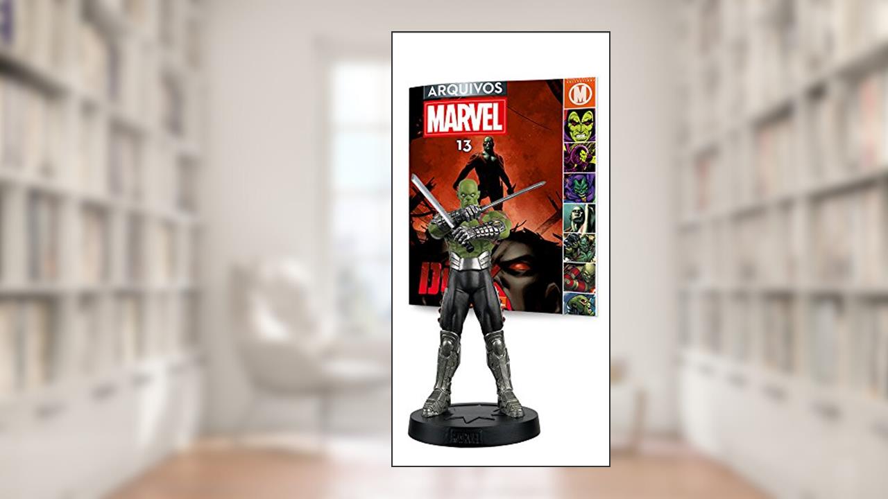 Capa de Drax - Coleção Marvel Fact Files, do autor Vários Autores