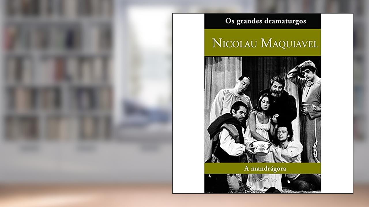 Capa de A mandrágora: 3, do autor Nicolau Maquiavel