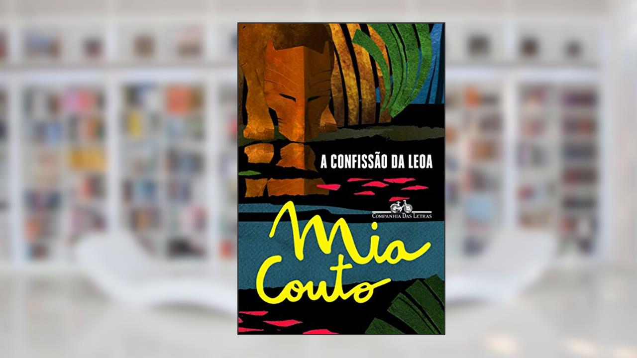 Capa de A confissão da leoa, do autor Mia Couto