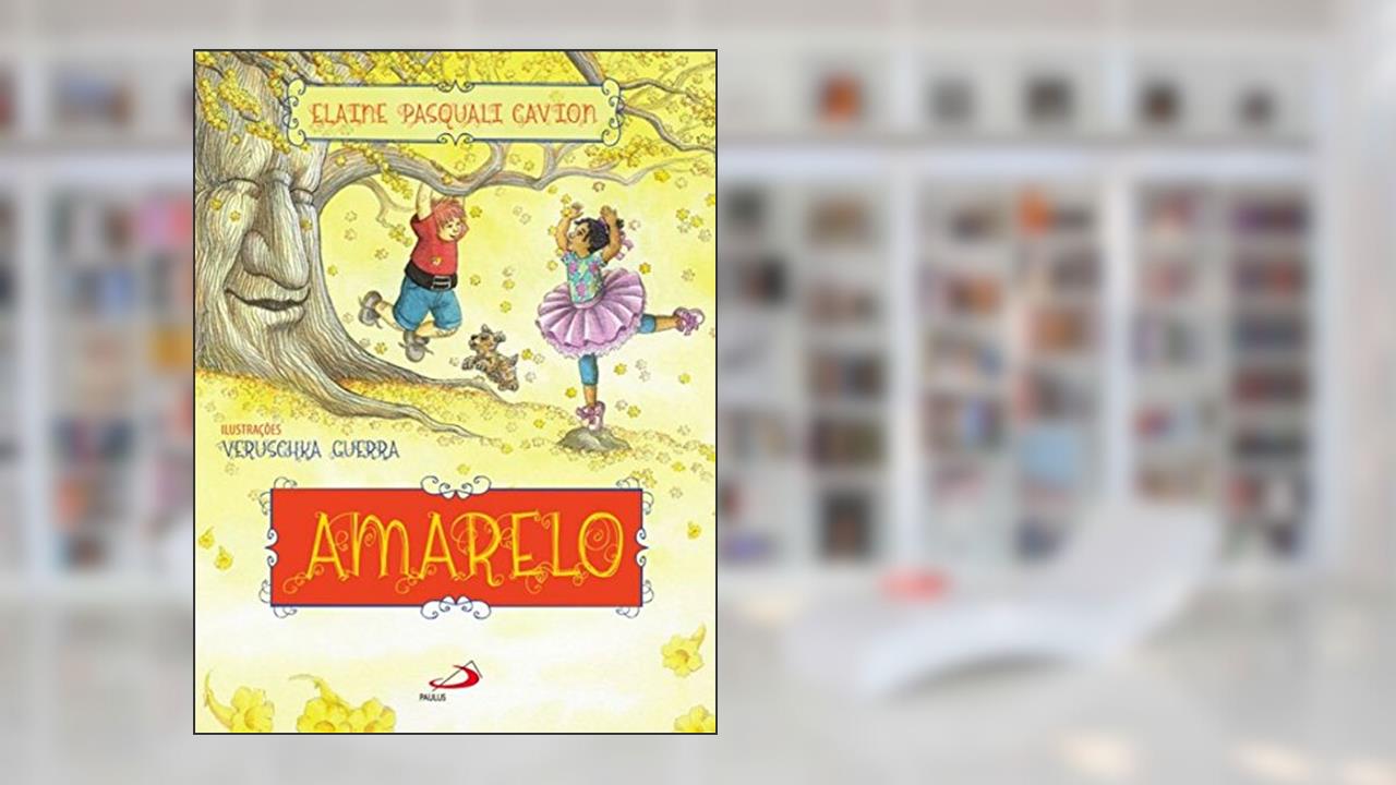 Capa de Amarelo, do autor Elaine Pasquali Cavion