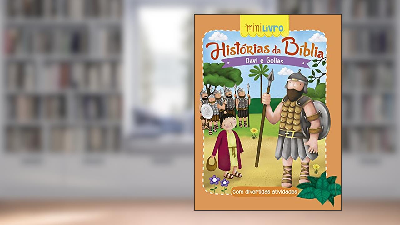 Capa de Histórias da Bíblia - Davi e Golias, do autor Ciranda Cultural