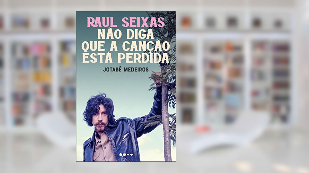 Capa de Raul Seixas: Não diga que a canção está perdida, do autor Medeiros Jotabê
