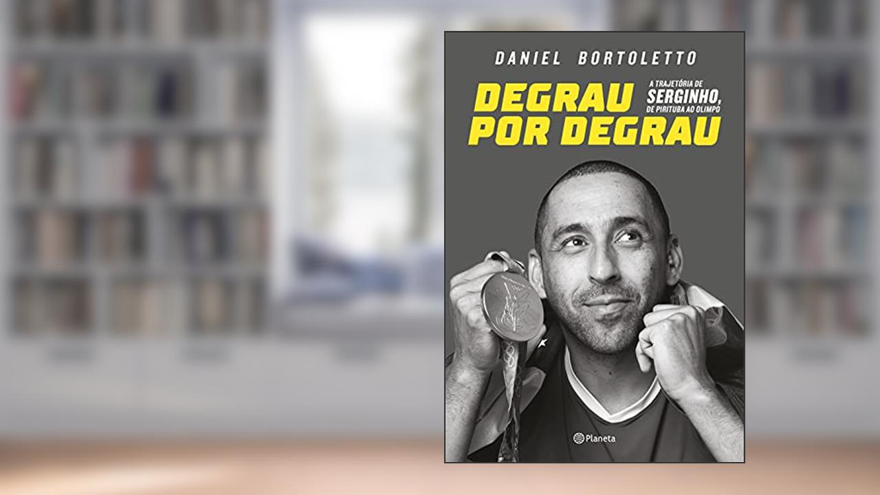 Capa de Degrau por degrau, do autor Daniel Bortoletto