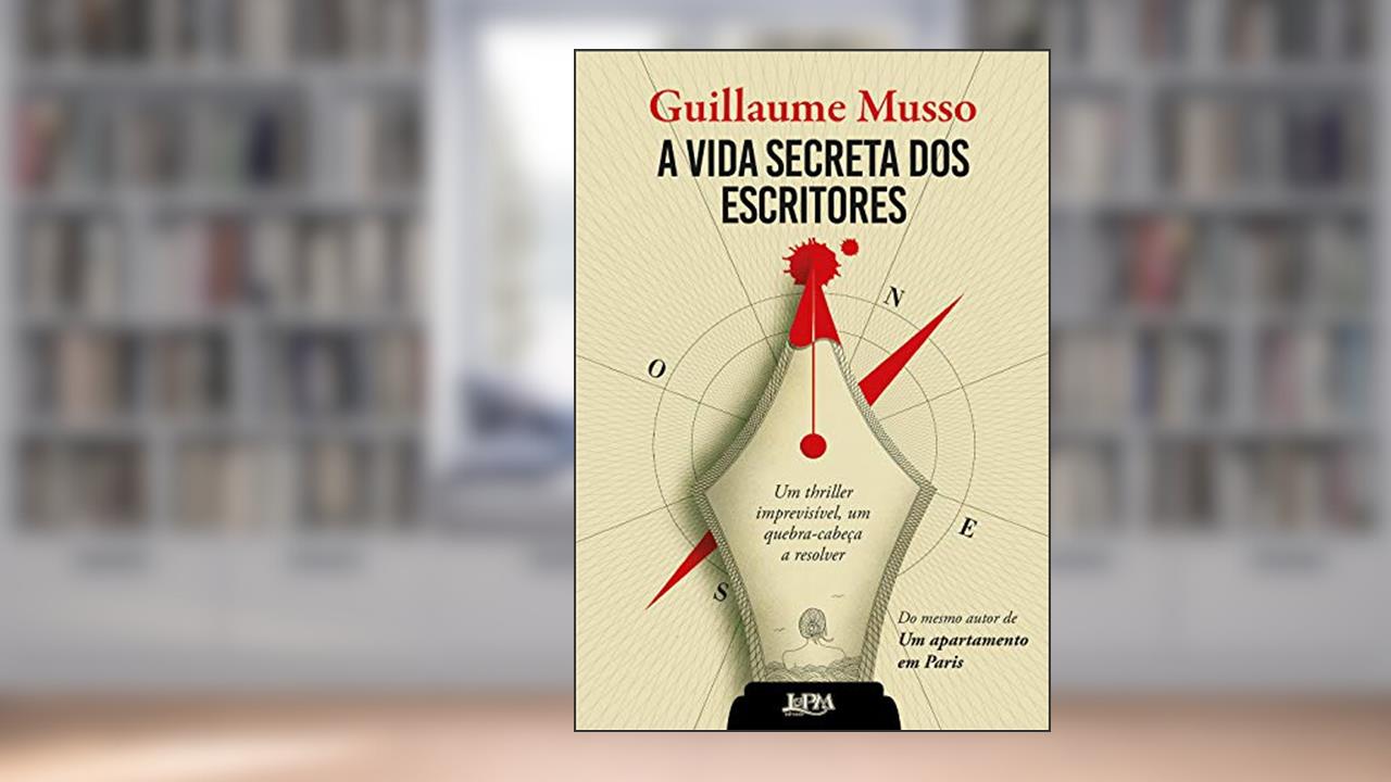 Capa de A Vida Secreta dos Escritores, do autor Guillaume Musso