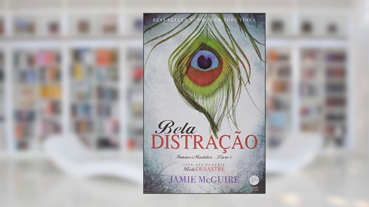 Capa de Bela distração (Vol. 1 Irmãos Maddox), do autor Jamie McGuire