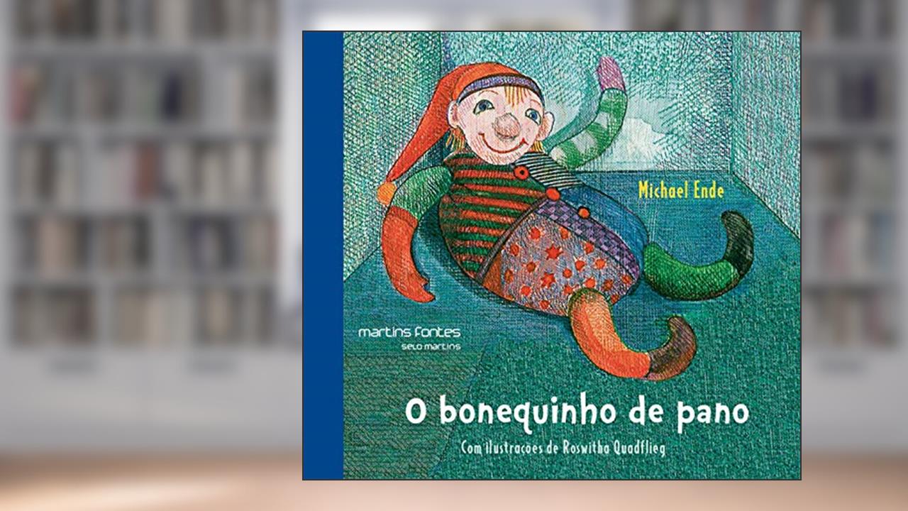 Capa de Bonequinho de pano, O, do autor Michael Ende