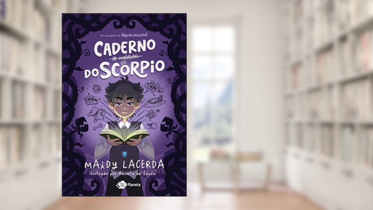 O caderno de maldades do Scorpio, do autor Maidy Lacerda