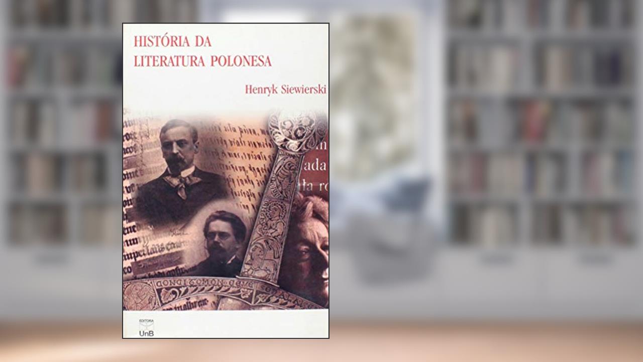 Capa de História da Literatura Polonesa, do autor Henryk Siewierski