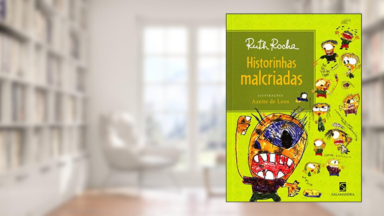 Capa de Historinhas malcriadas, do autor Ruth Rocha