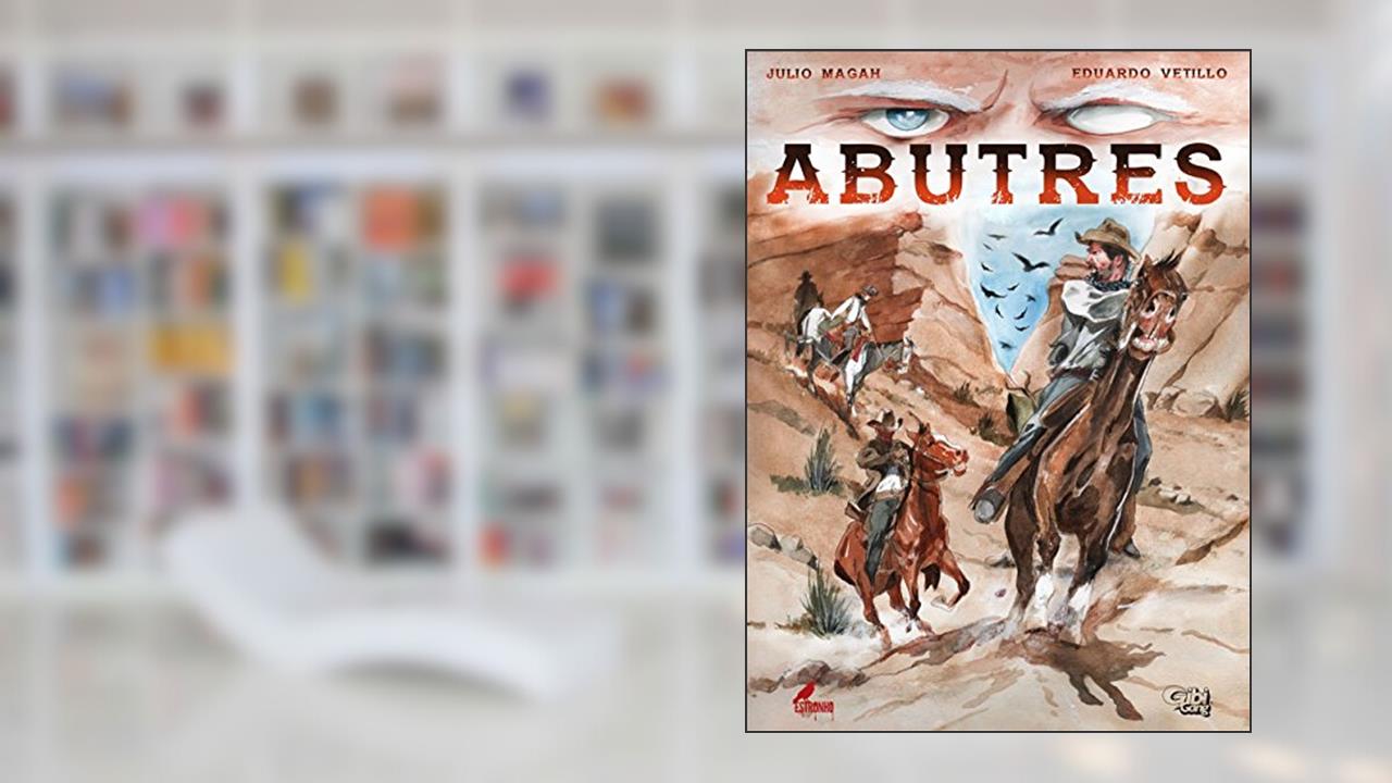 Capa de Abutres, do autor Júlio Magah; Eduardo Vetillo