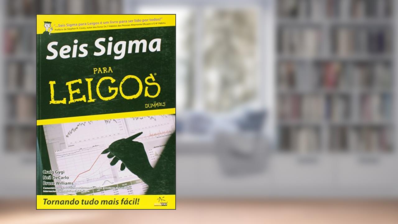 Capa de Seis Sigma Para Leigos (For Dummies), do autor Nao Consta
