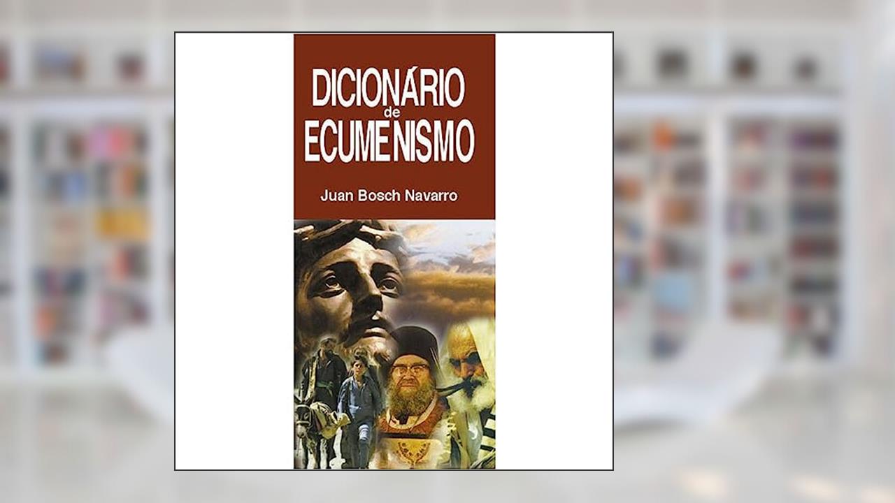 Capa de Dicionario de Ecumenismo, do autor Juan Bosch Navarro