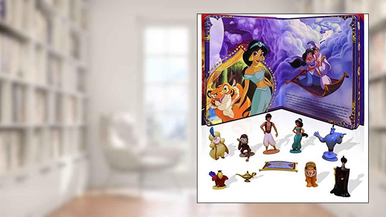 Capa de Aladdin - Um Mundo Novo, do autor Disney