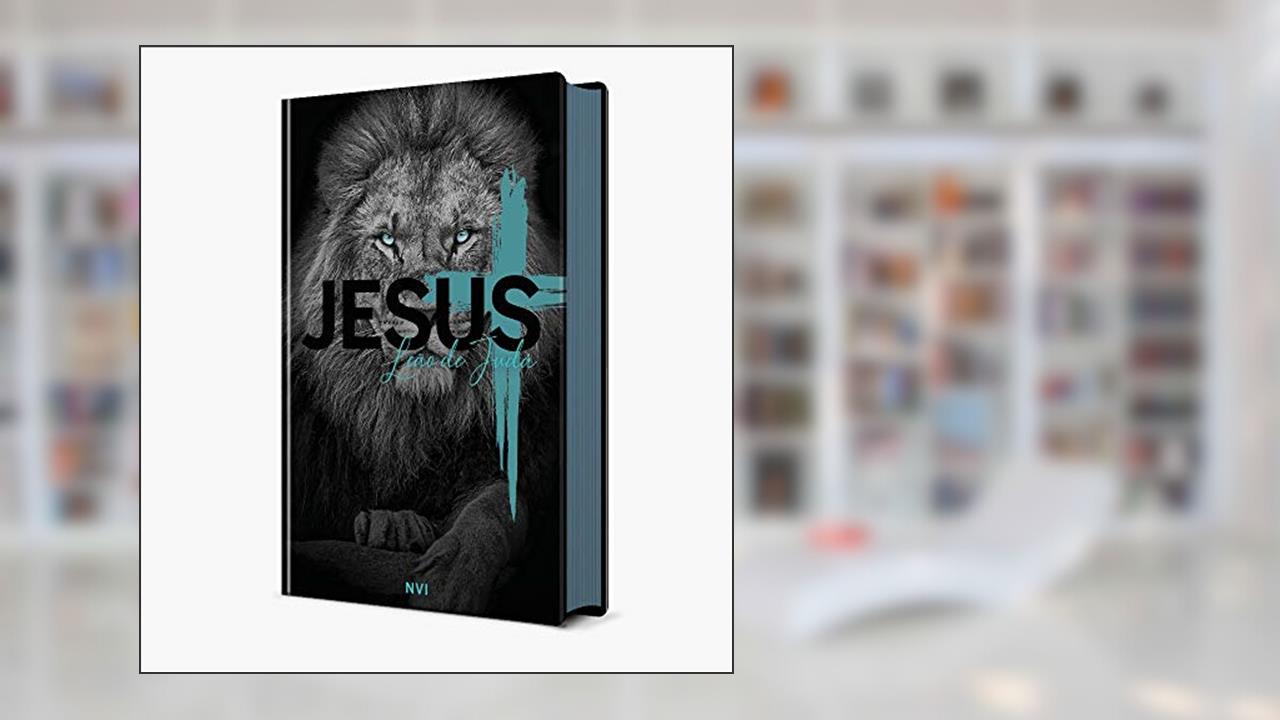 Capa de Bíblia Sagrada Leão de Judá - NVI, do autor João Ferreira de Almeida