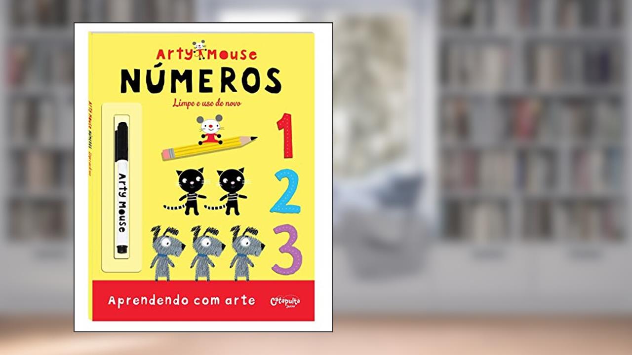 Capa de Arty Mouse numeros, do autor Mandy Stanley