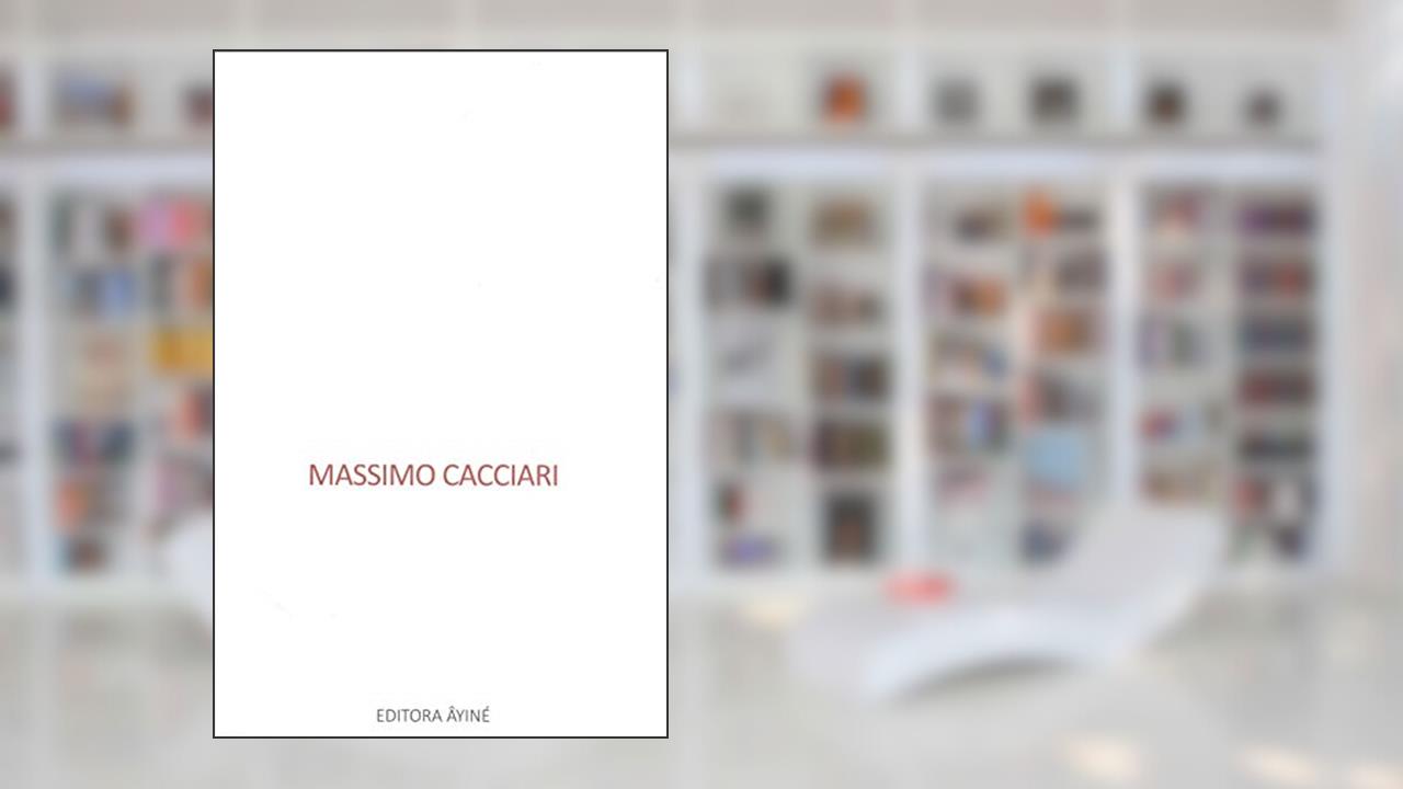 Capa de O poder que freia, do autor Massimo Cacciari