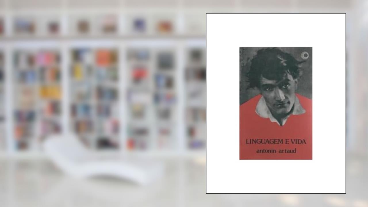Capa de Linguagem e vida, do autor Antonin Artaud