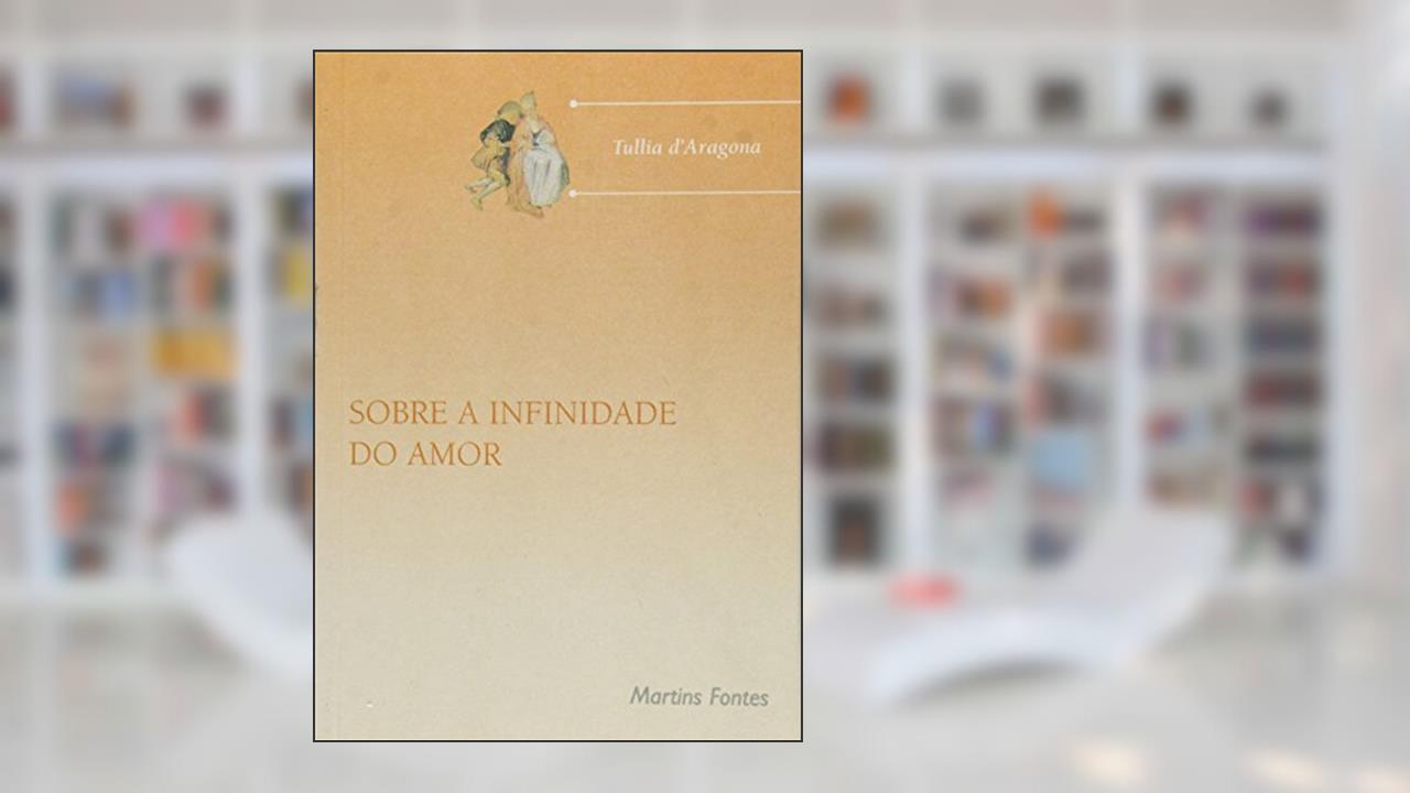 Capa de Sobre a infinidade do amor, do autor Tullia Daragona