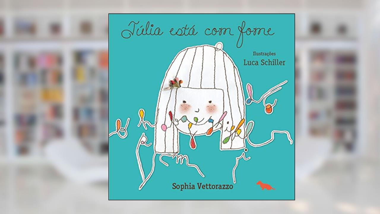 Capa de Júlia está com fome, do autor Sophia Vettorazzo