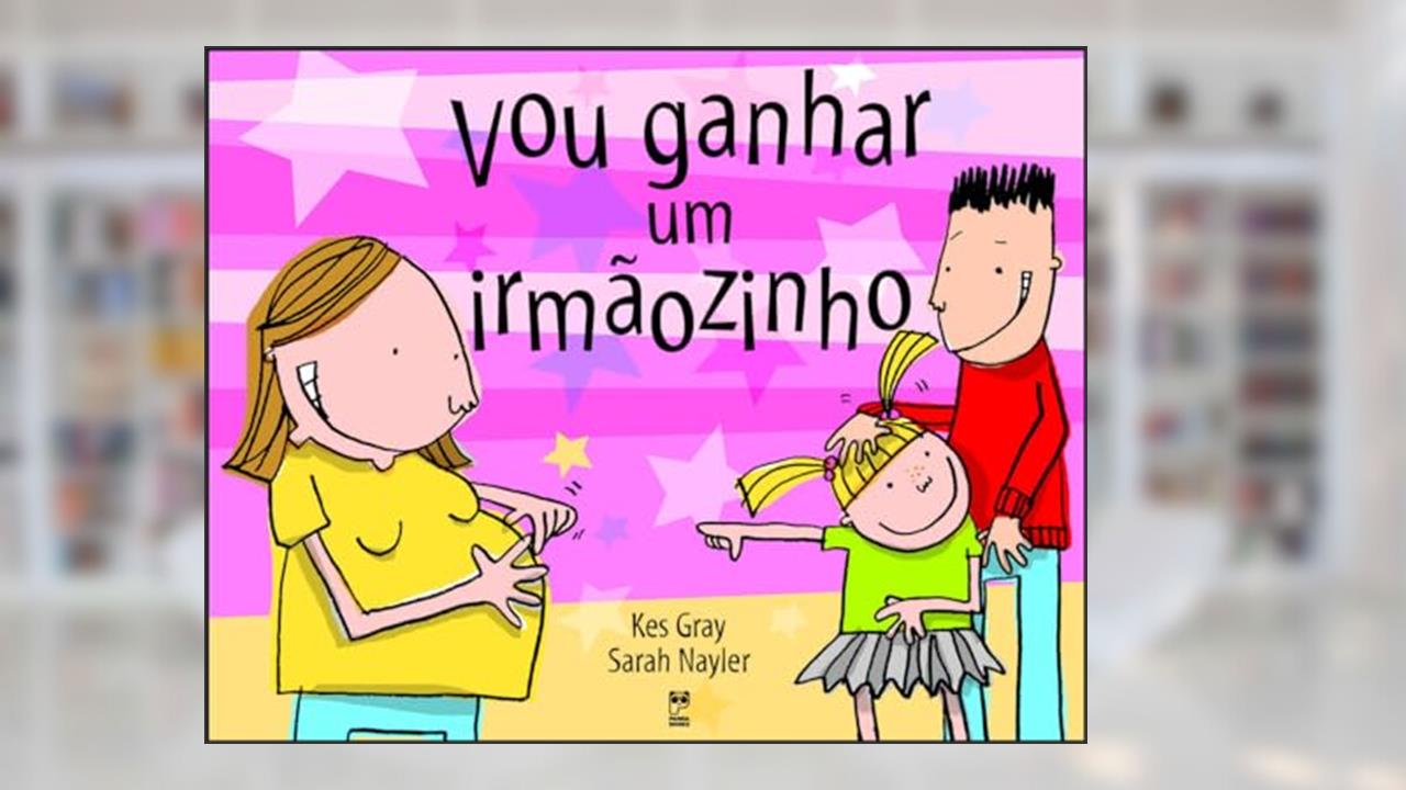 Capa de Vou ganhar um irmãozinho, do autor Kes Gray