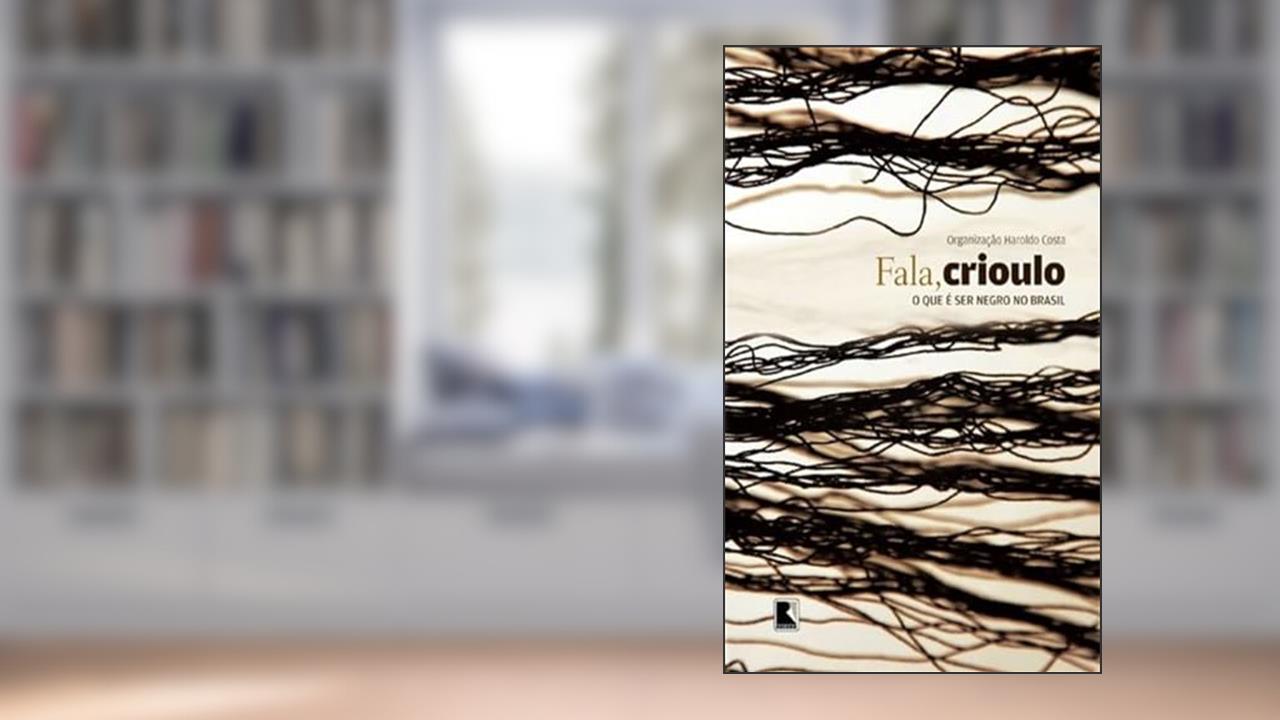 Capa de Fala, crioulo, do autor Haroldo Costa