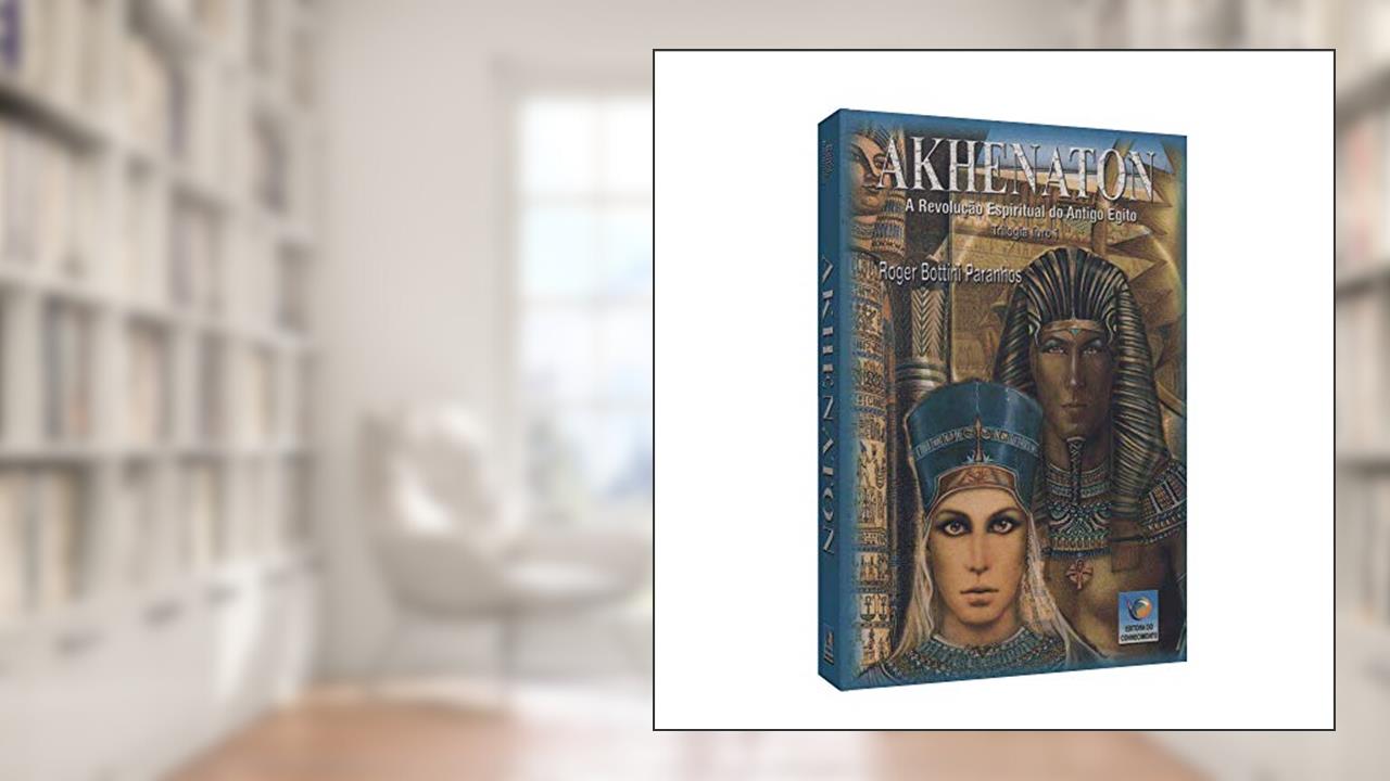 Capa de Akhenaton - Trilogia 1 - Edição Econômica, do autor Roger Bottini Paranhos