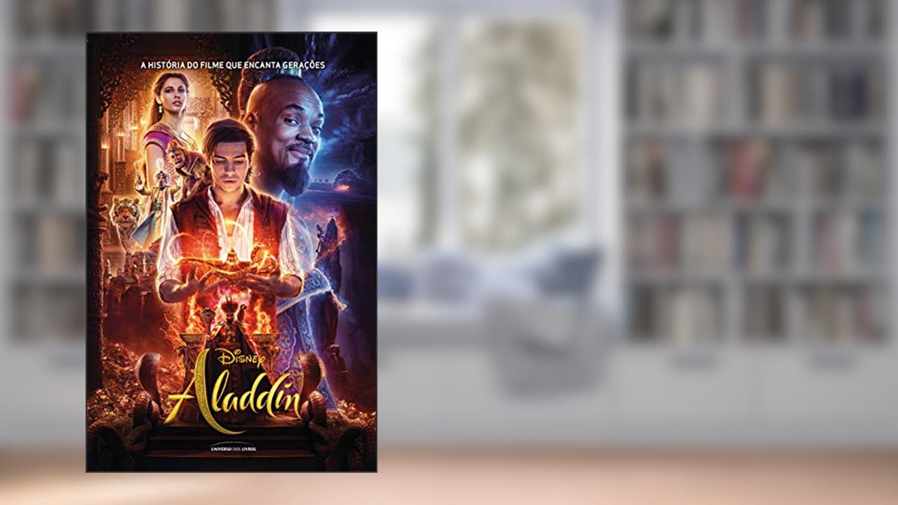 Capa de Aladdin: A história que encanta gerações, do autor Elizabeth Rudnick