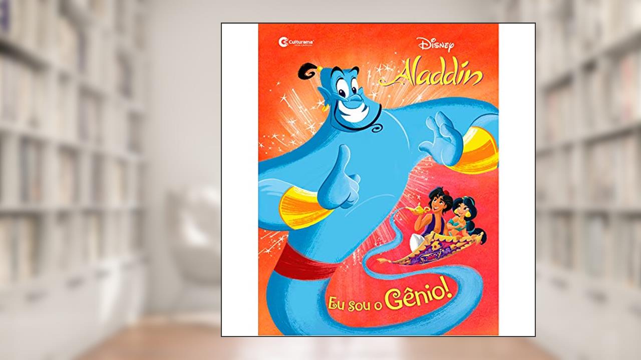 Capa de Aladdin - Eu Sou O Genio!, do autor Disney