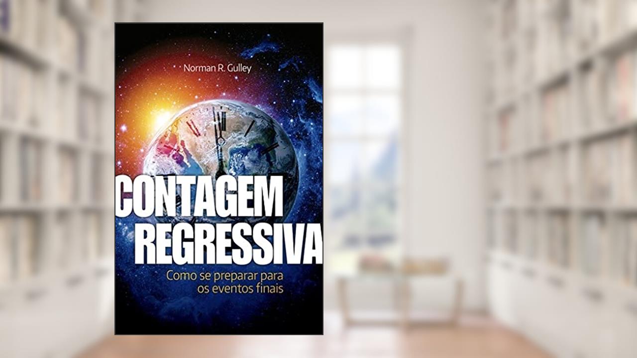 Capa de Contagem Regressiva, do autor Norman R. Gulley