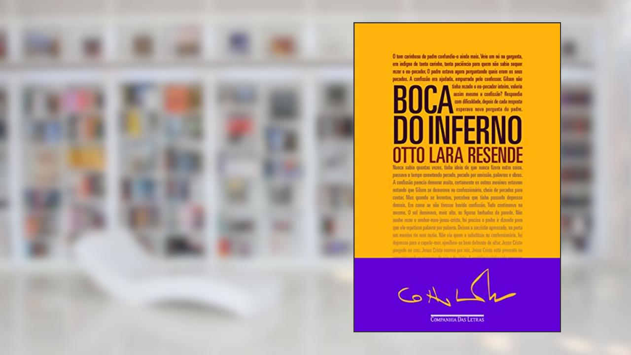 Capa de A boca do inferno, do autor Otto Lara Resende