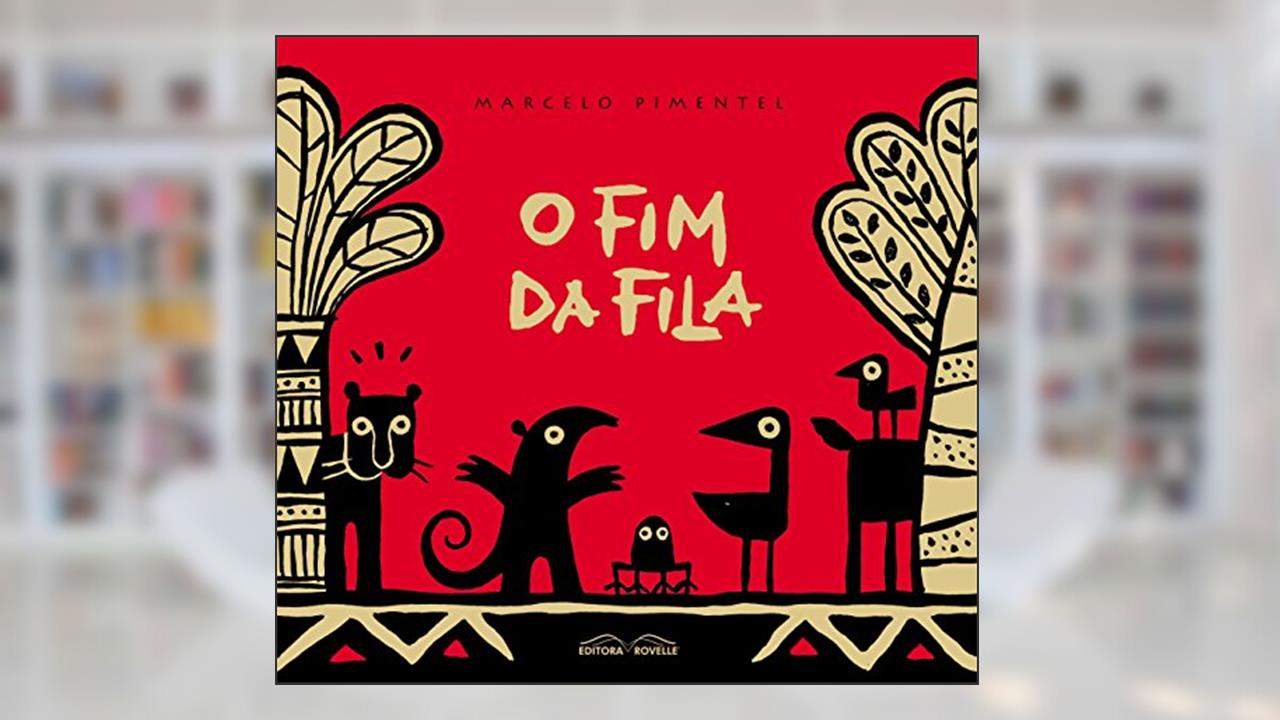 Capa de O Fim da Fila, do autor Marcelo Pimentel