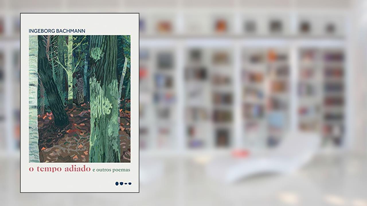Capa de O tempo adiado e outros poemas, do autor Ingeborg Bachmann