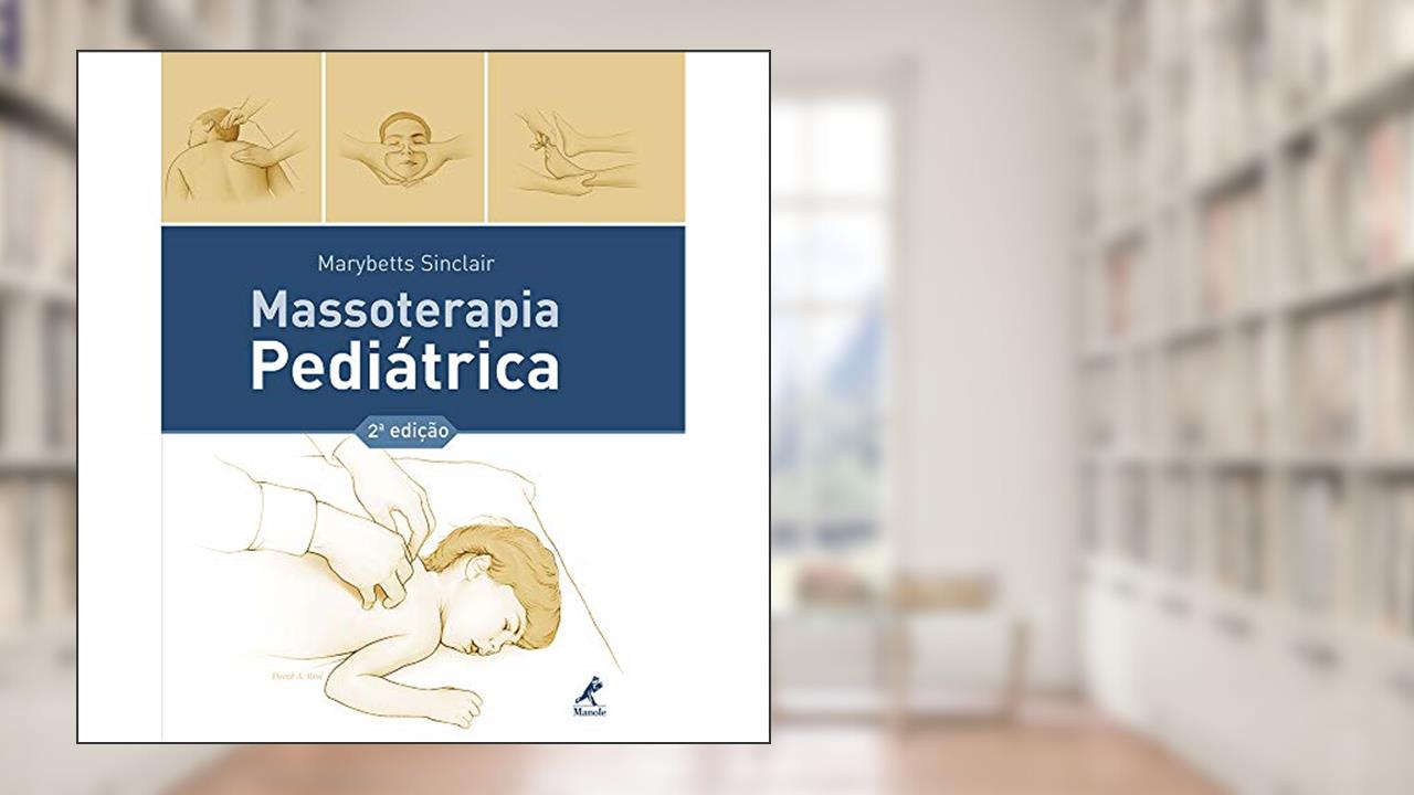 Capa de Massoterapia pediátrica, de Marybetts Sinclair