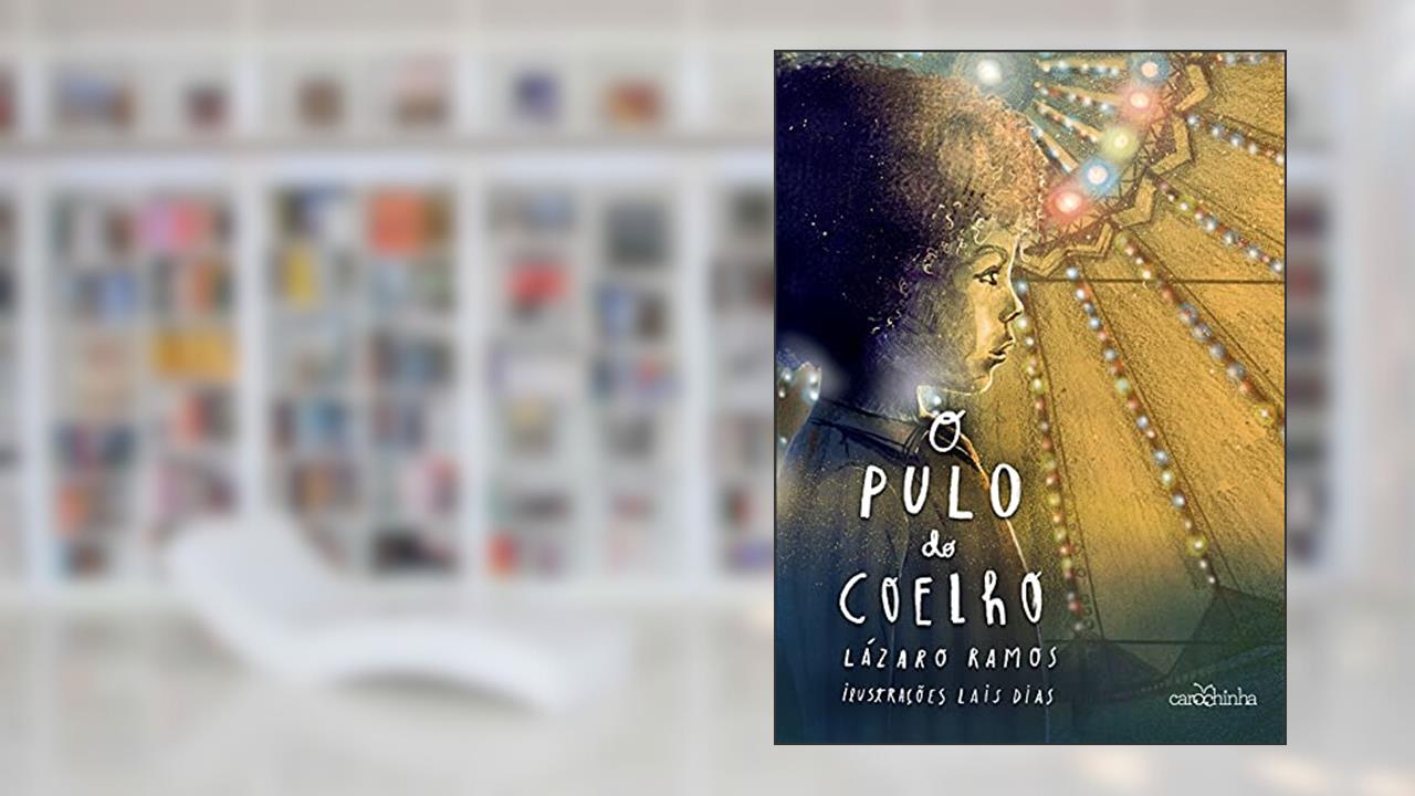 O pulo do coelho [capa menino], de Lázaro Ramos