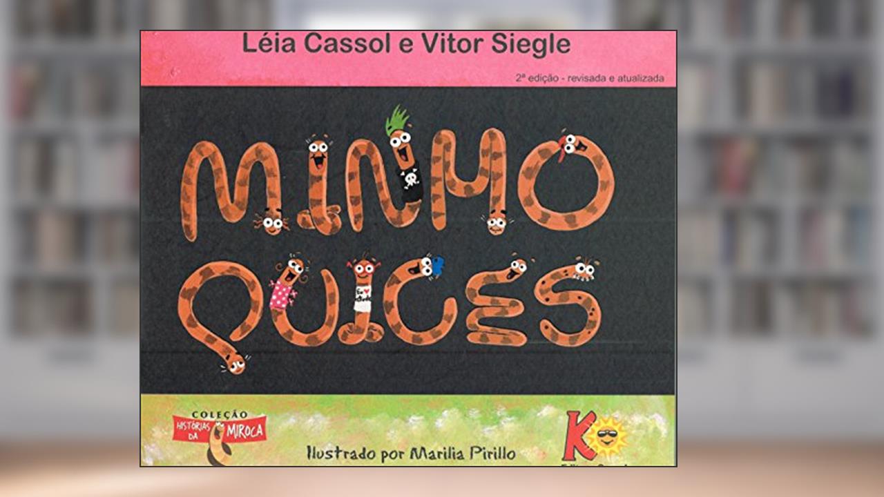 Capa de Minhoquices, de Leia Cassol