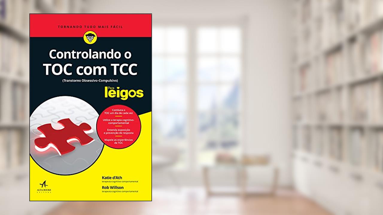 Capa de Controlando a Depressão com tcc Para Leigos, do autor Matt Broadway-Horner; Brian Thomson