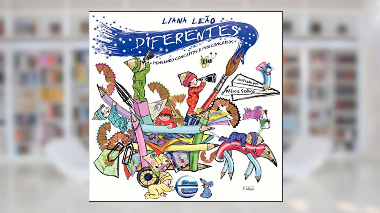 Capa de Diferentes - Pensando Conceitos e Preconceitos: Pensando Conceitos e Preconceitos, do autor Liana Leão
