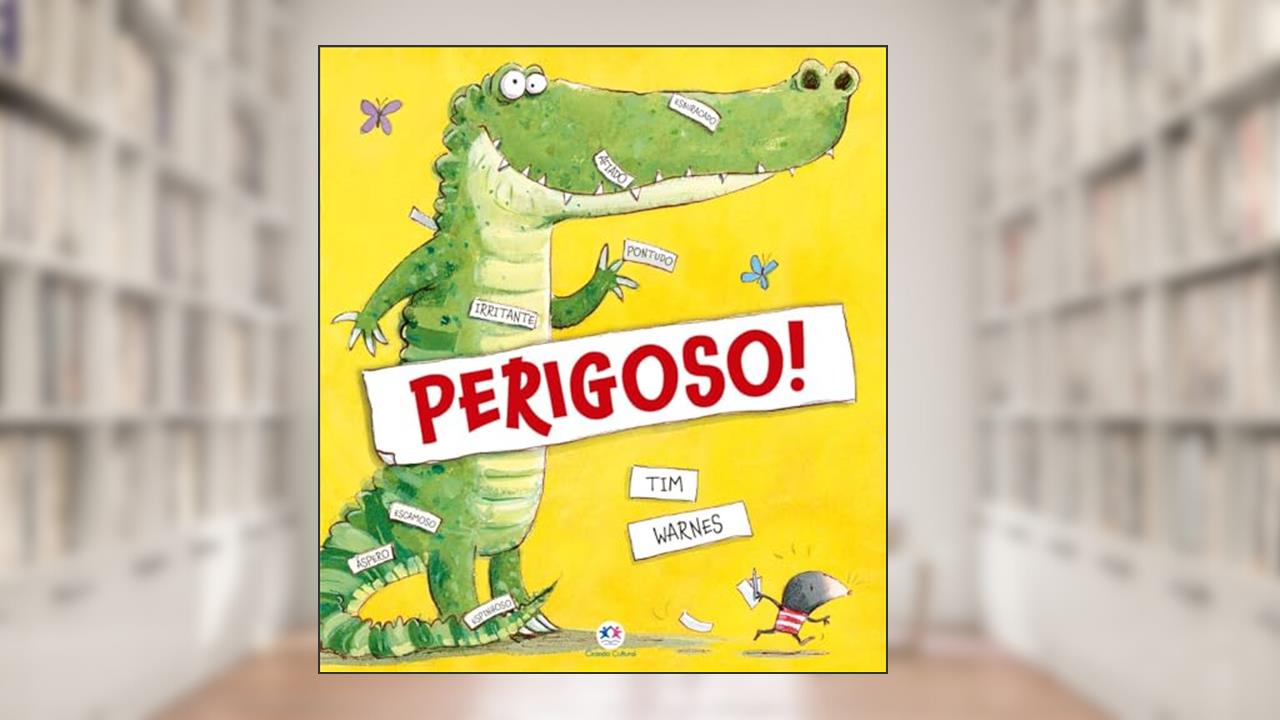 Capa de Perigoso!, do autor Tim Warnes